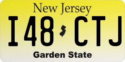 NJ license plate I48CTJ