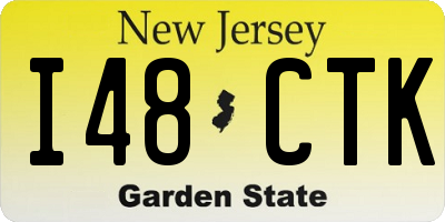 NJ license plate I48CTK