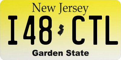 NJ license plate I48CTL