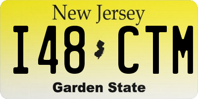 NJ license plate I48CTM