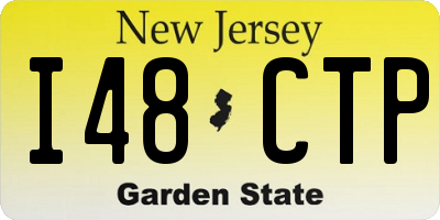 NJ license plate I48CTP