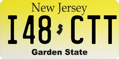 NJ license plate I48CTT