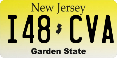 NJ license plate I48CVA