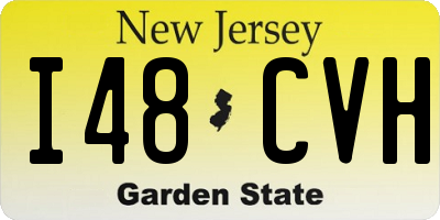 NJ license plate I48CVH