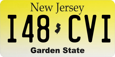 NJ license plate I48CVI