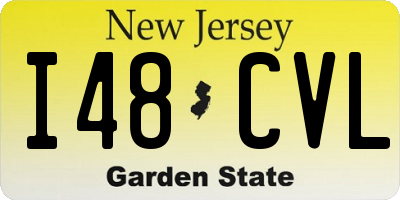 NJ license plate I48CVL