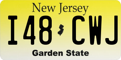 NJ license plate I48CWJ
