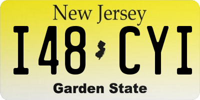NJ license plate I48CYI
