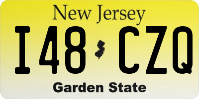 NJ license plate I48CZQ