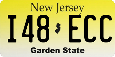 NJ license plate I48ECC