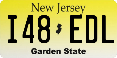 NJ license plate I48EDL