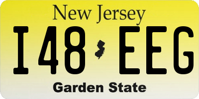 NJ license plate I48EEG