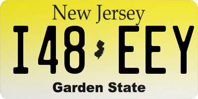 NJ license plate I48EEY