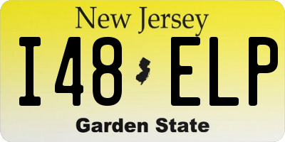 NJ license plate I48ELP