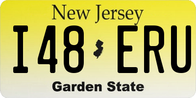 NJ license plate I48ERU