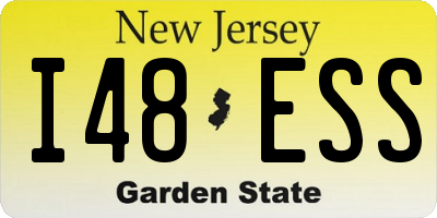 NJ license plate I48ESS