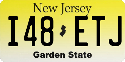 NJ license plate I48ETJ