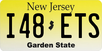 NJ license plate I48ETS