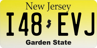 NJ license plate I48EVJ