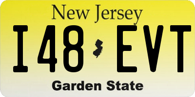 NJ license plate I48EVT