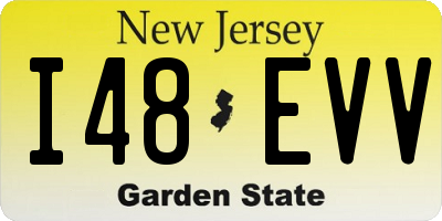 NJ license plate I48EVV