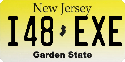 NJ license plate I48EXE