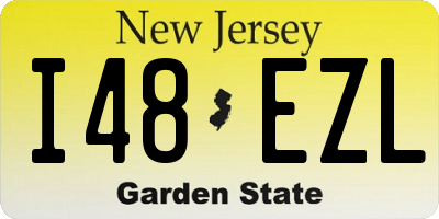 NJ license plate I48EZL