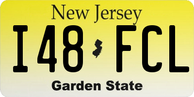 NJ license plate I48FCL