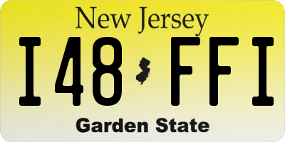 NJ license plate I48FFI