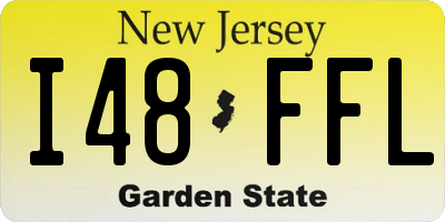 NJ license plate I48FFL