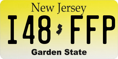 NJ license plate I48FFP