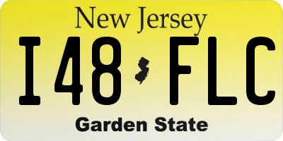 NJ license plate I48FLC
