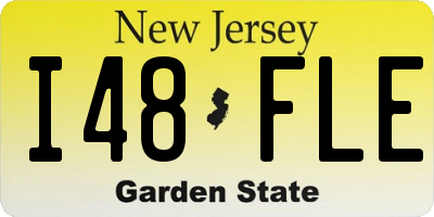 NJ license plate I48FLE