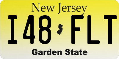 NJ license plate I48FLT