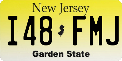 NJ license plate I48FMJ