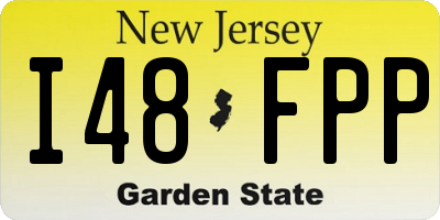 NJ license plate I48FPP