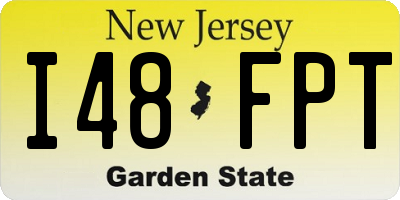 NJ license plate I48FPT