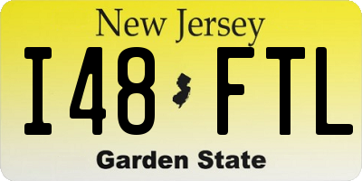 NJ license plate I48FTL