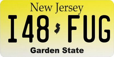 NJ license plate I48FUG