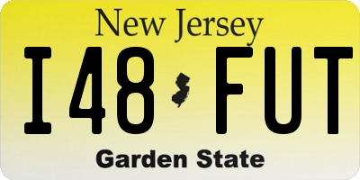 NJ license plate I48FUT