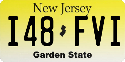 NJ license plate I48FVI