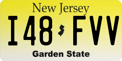 NJ license plate I48FVV
