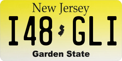 NJ license plate I48GLI