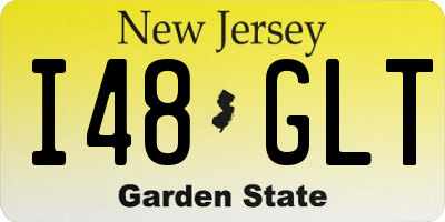 NJ license plate I48GLT