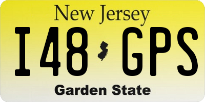 NJ license plate I48GPS