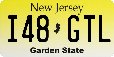 NJ license plate I48GTL