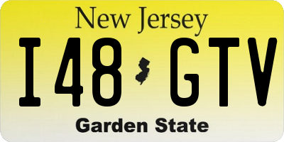 NJ license plate I48GTV