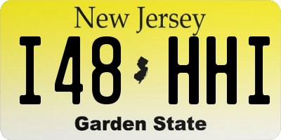 NJ license plate I48HHI