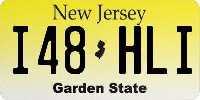 NJ license plate I48HLI