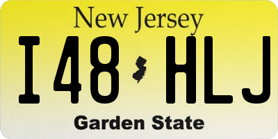 NJ license plate I48HLJ